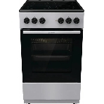 Плита электрическая Gorenje GEC5A12SG серый/черный стеклокерамика (без крышки), фото 1