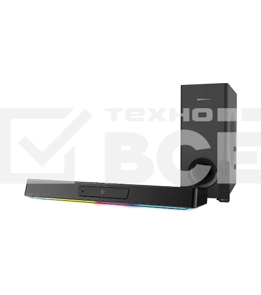 Колонки Creative Sound Blaster Katana V2 2.0 черный 126Вт