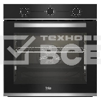 Духовой шкаф электрический Beko BBIE13100XC черный, фото 1