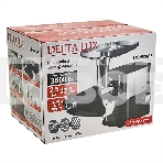 Мясорубка электрическая DELTA LUX DE-602MS черная нерж, НАСАДКА ДЛЯ ТОМАТА, 3600Вт (4), фото2