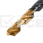 Набор сверл по металлу Denzel 1-10 мм, HSS-Tin, Golden Tip, 19 шт, фото6