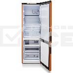 Холодильник Бирюса T6127 оранжевый двухкамерный 245/100л морозилка снизу, фото2