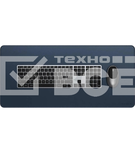 Коврик для мыши Satechi Vegan-Leather Premium Desk Mat, 680x314 мм, синий ST-LPDMB