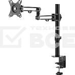 Кронштейн для мониторов Ultramounts UM736 черный 17'-32' макс. 8кг крепление к столешнице поворот и наклон, фото7