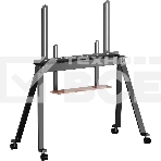 Подставка для аксессуаров Ultramounts UM313B черный/орех макс.10кг настенный, фото4