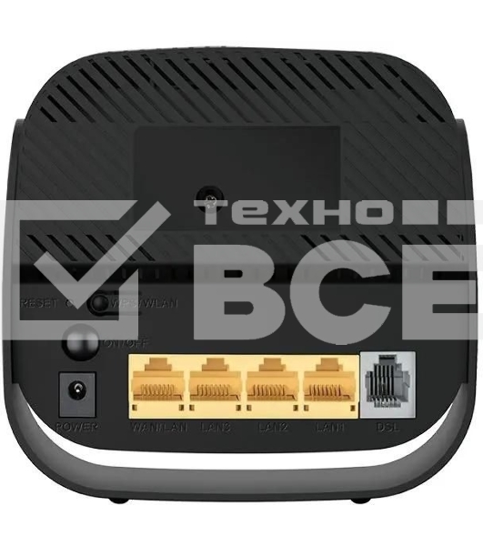 Роутер беспроводной D-Link DSL-2640U/R1A ADSL2+ черный (Annex A)