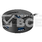 Разветвитель USB 3.0 A4Tech HUB-30 4порт. черный, фото 1