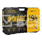 Набор инструментов Denzel 1/2', 1/4', CrV, S2, пластиковый кейс, 194 предмета, фото2
