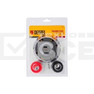 Катушка тримм. полуавт быстрая заправка шестигранник HEX х15,6 болт5/16 лев.М8 лев. Denzel