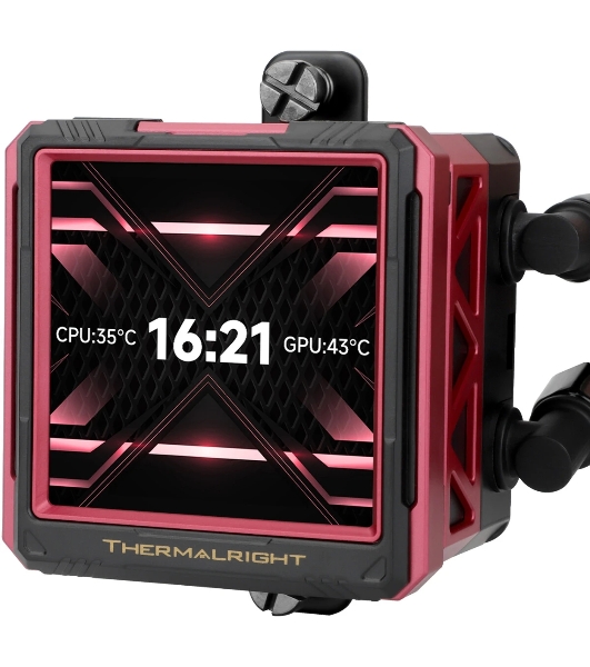 Водяное охлаждение для процессора Water Cooling System Thermalright Frozen Warframe 360 Ultra черный Argb (360мм, черный, ARGb/Fans: 3x120мм, 70.84CFM, 22.1dBA, 2000RPM/Pump height 60мм, 23dBA, 3000RPM, Rad thickness 27mm/S: 1200, 1700, 1851, 2011, 2066, 115X, AM5, AM4)