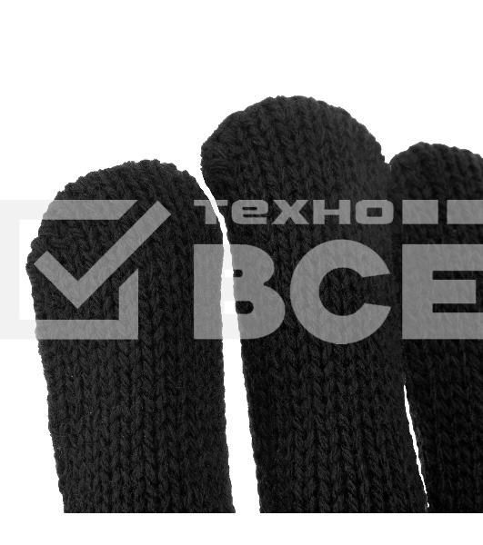 Перчатки трикотажные Сибртех, акрил, с ПВХ точкой, 7 класс