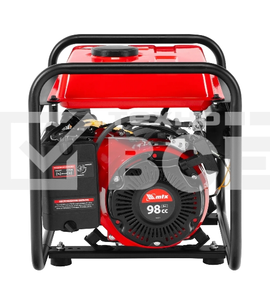 Генератор бензиновый MTX RS-1500, 1,1 кВт, 230В, ручной стартер