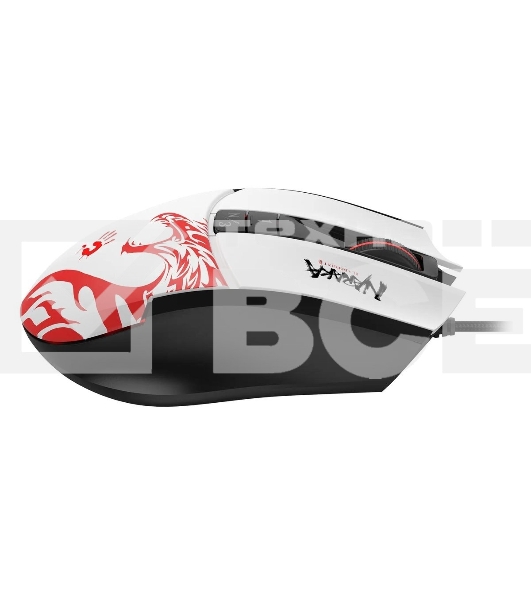 Мышь проводная A4Tech Bloody L65 Max белый, 12000 dpi, USB, кнопки - 7