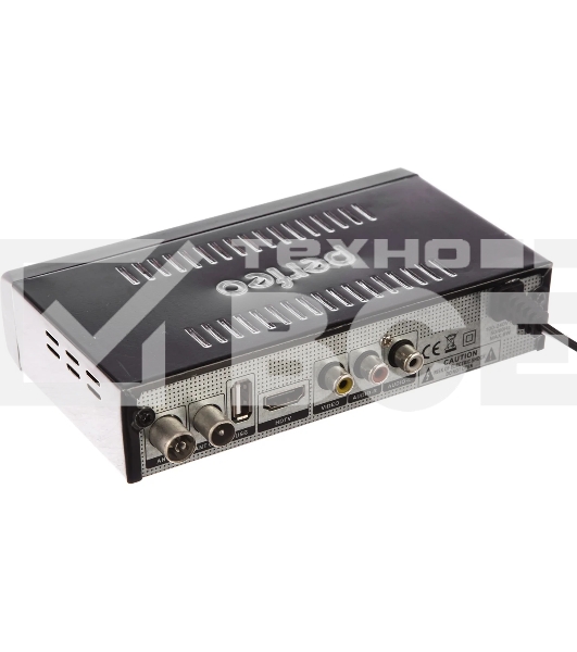 Приставка Perfeo (PF-A4412) LEADER DVB-T2/C для цифр.TV, Wi-Fi, IPTV, HDMI, 2 USB, DolbyDigital, пульт ДУ