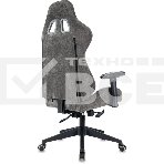 Кресло игровое Zombie 51 серый Light-19 крестов. металл, фото6