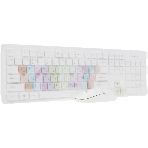 Комплект клавиатура+мышь Smartbuy 218346AG беспроводной, USB, 1500 DPI, белый, фото 1