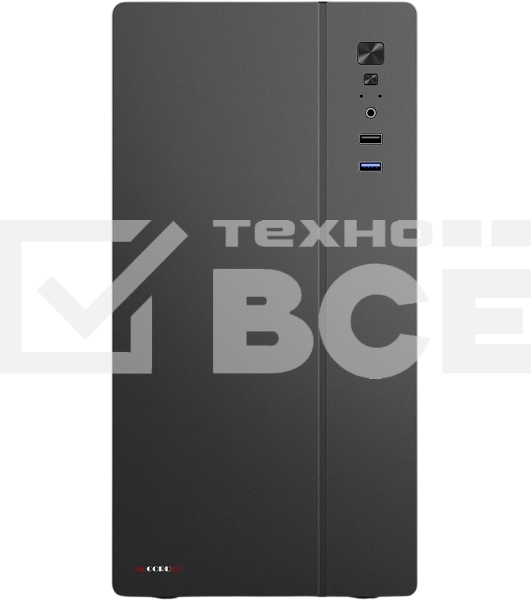 Корпус ACCORD ACC-266, Mini-Tower, чёрный