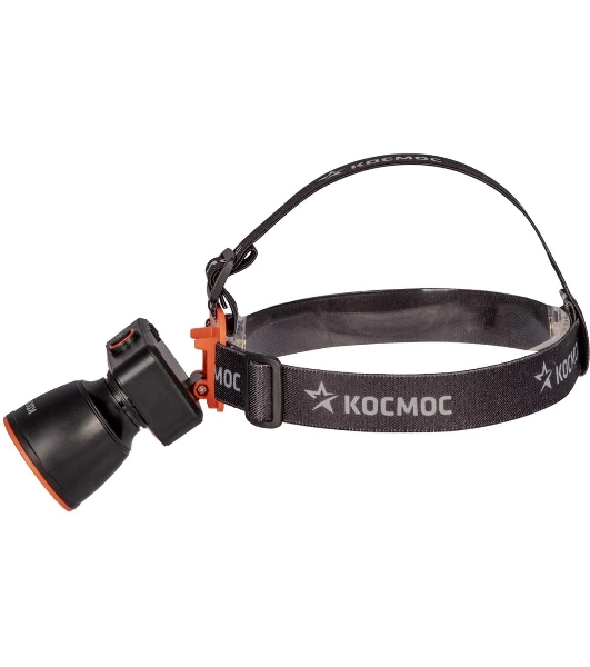 Фонарь налобный аккумуляторный КОСМОС KOC531Lit черный