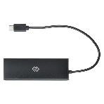 USB-концентратор Digma HUB-4U2.0-UC-B, USB-C, USB 2.0 4 порта, USB, фото 1