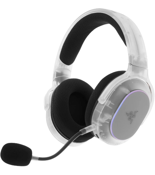 Гарнитура Razer Barracuda X Chroma Phantom White Edition белый, беспроводная, Bluetooth, до 70 ч, подсветка