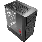 Корпус Bloody CC-124-BK, Mini-Tower, чёрный, фото5