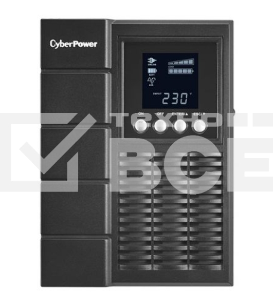 Источник бесперебойного питания CyberPower OLS1000E 1000VA/900W USB/RJ11/45/SNMP (4 IEC)