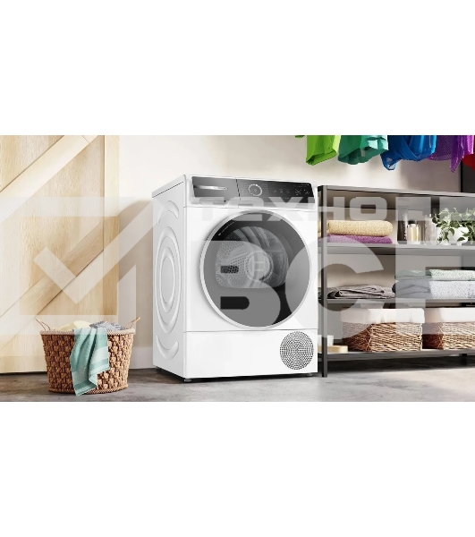Сушильная машина Bosch Serie 8 WQB245A0BY кл.энер.:A+++ макс.загр.:9кг белый