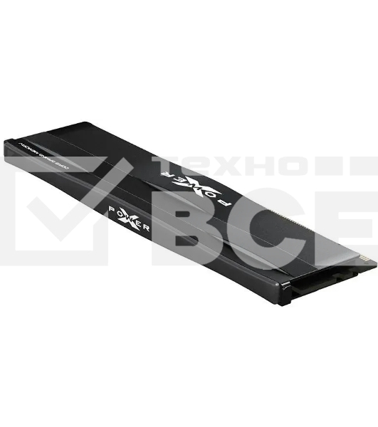 Оперативная память Silicon Power Xpower Zenith, DDR5, 32GB (1x32 GB), 5600 MHz, CL40, DIMM, радиатор, чёрный, ECC