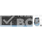 Клавиатура + мышь A4Tech Fstyler FGS1035Q клав:черный/синий мышь:черный/синий USB беспроводная Multimedia (FGS1035Q NAVY BLUE), фото 1