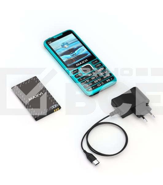 Мобильный телефон Maxvi X10i синий