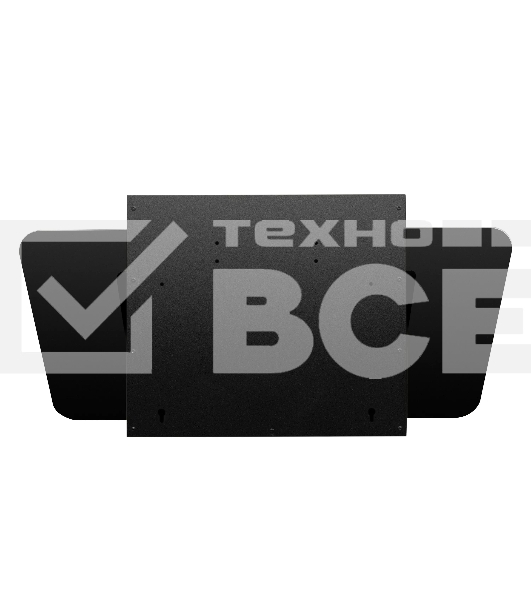 Наклонная стеклянная кухонная вытяжка DeLonghi Arco 908 NB