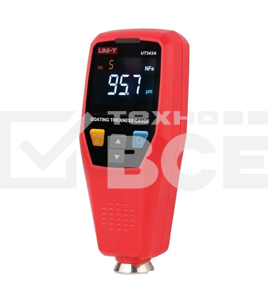Толщиномер UNI-T UT343A диаметр измеряемой площади 20 мм, min толщина объема 0,5 мм
