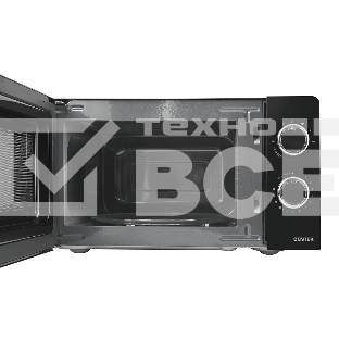 Микроволновая печь Centek CT-1575 черный, 20 л, 700 Вт, поворотный механизм