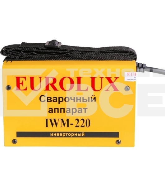 Сварочный аппарат Eurolux IWM220 инвертор ММА DC 7.2кВт