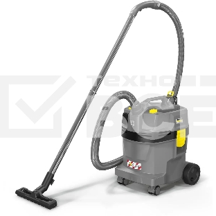 Пылесос строительный Karcher NT 22/1 Ap Te серый, 1300 Вт, уборка сухая/влажная, пылесборник мешок/контейнер, 22 л