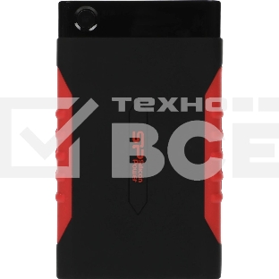 Внешний HDD 2.5' Silicon Power Armor A15, 2TB, USB 3.2 Gen 1 Type-A, 5400 rpm, черно-красный