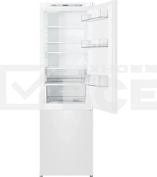 Встраиваемый холодильник Atlant ХМ-4319-101 белый двухкамерный 175/70л морозилка снизу