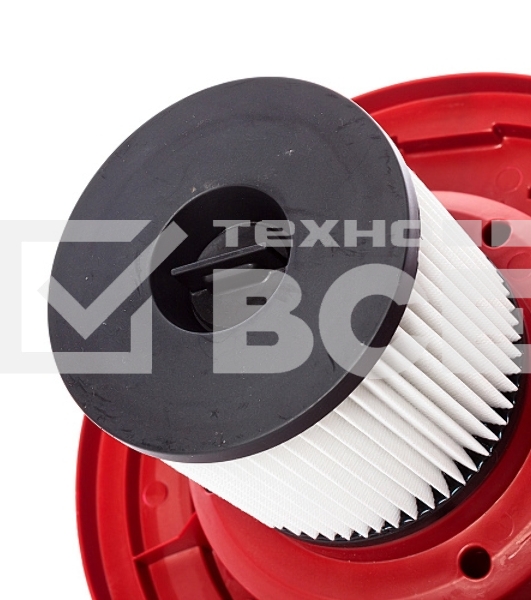 Строительный пылесос RedVerg RD-VC1000-15P 1200Вт (уборка: сухая/сбор воды) черный