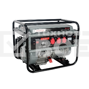 Электрогенератор бензиновый Победа ГБ 6500, 5.5 кВт, 78 дБ, 65 кг