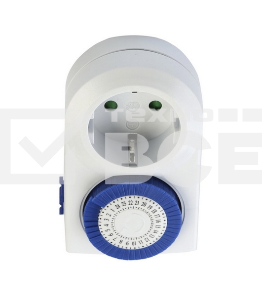 Розетка Smartbuy (SBE-STM2) таймер механический, 3600Вт
