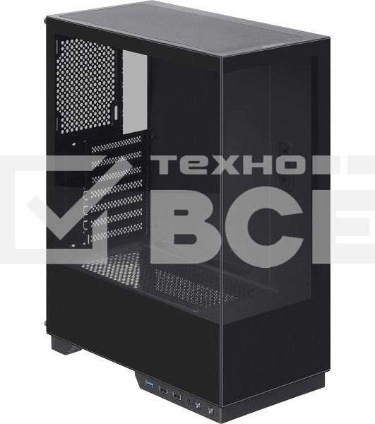 Компьютерный корпус Defender HyperHub черный, ATX, USB3.0, w/o fans