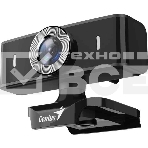 Веб-камера Genius FaceCam 2000X2, microphone, USB 2.0, FULL HD, manual focus, CMOS, 2 Mpix, черный, фото 1