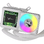 Система жидкостного охлаждения Formula V Line Cryo Wing Digi 240 WH, 240мм, LCD 2.73', 2x120мм, ARGB fans, LGA115X/1200/1700/1851/1366/2011/2066, AM3/AM4/AM5/Ryzen3/Ryzen5/Ryzen7/Threadripper/RT4, фото5