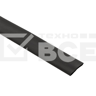 Термоусаживаемая трубка ТУТк с клеевым слоем нг 39/13 черная в отрезках по 1м EKF PROxima