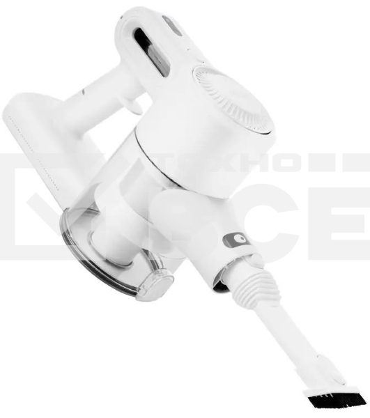 Пылесос вертикальный Kitfort КТ-5117 белый, питание от аккумулятора,  50 Вт, уборка сухая, пылесборник 0,5 л