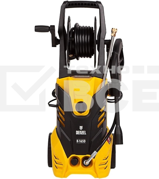 Моечная машина высокого давления Denzel R-165D, 2200 Вт, 165 бар, 58235