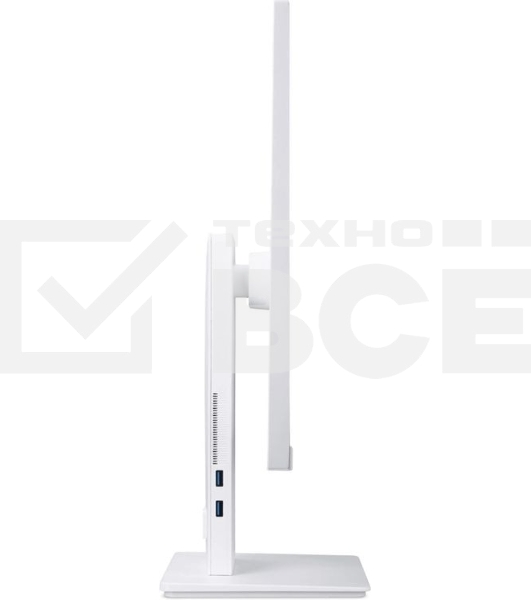 Моноблок Acer Aspire S24B-GLNL 23.8' Full HD Core Ultra 5 226V (2.1) 16Gb SSD512Gb Arc graphics Eshell GbitEth WiFi BT 90W клавиатура мышь Cam белый 1920x1080
