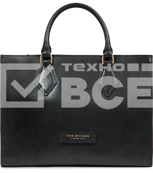 Сумка женская The Bridge Ida 04101501/30 черная натур.кожа