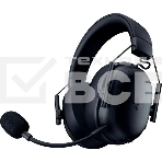 Гарнитура Razer BlackShark V3 X HyperSpeed чёрный, беспроводная + проводная, радиоканал, до 70 ч, фото 1