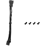 Вентилятор для корпуса Deepcool FD12 V2 120х120x25 черный 4-pin 35.6дБ (R-FD12V2-BKNPN1-G) Ret, фото3